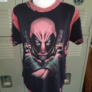 Deadpool large graphic Marvel t shirt